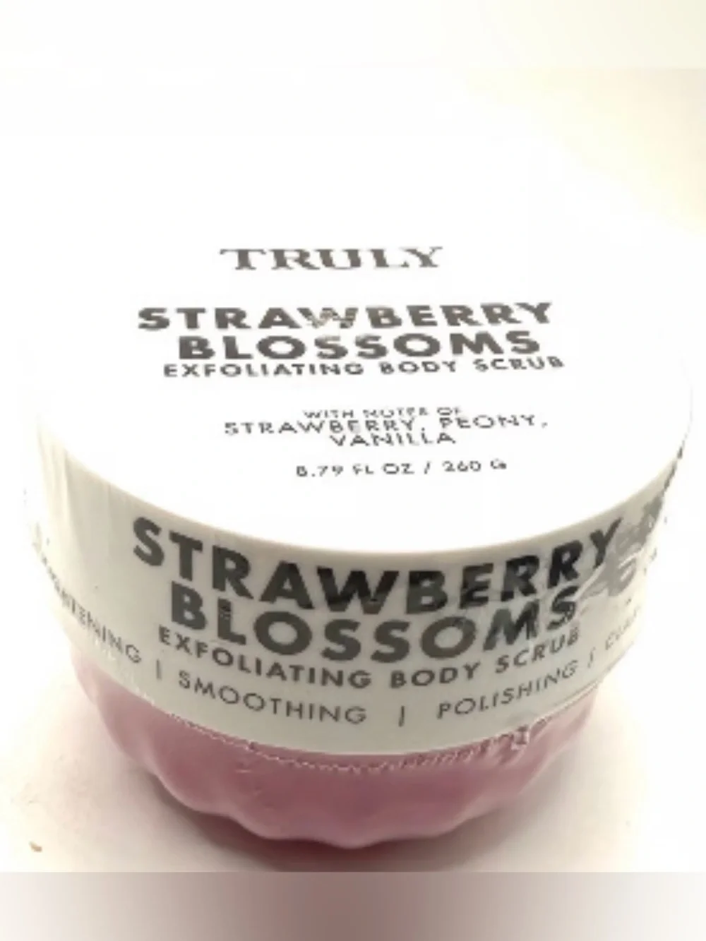 Truly Strawberry Blossoms Exfoliating Body Scrub - 8.79 Fl Oz/ 260g